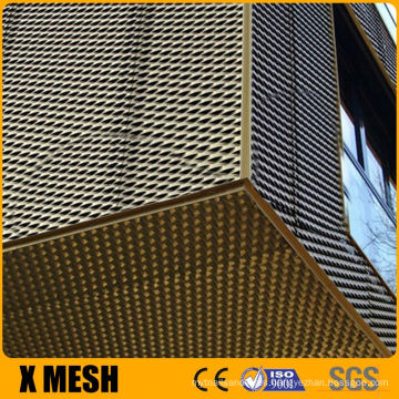 Copper Expanded Metal Grating for Louvers
